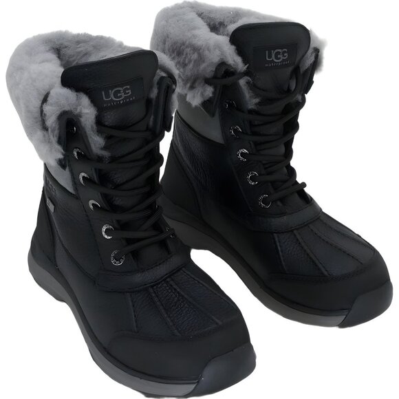 UGG Adirondack Boot III Black Women's US 5 - Picture 4 of 6